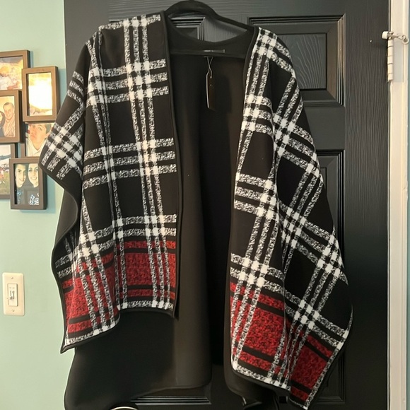 Belle Ame Janice Boutique Jackets & Blazers - NWT Flannel Pattern Shaul Size Large